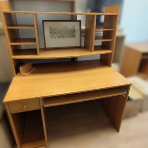 Biurko komputerowe BT-51 z nadstawką (117/2026/1)