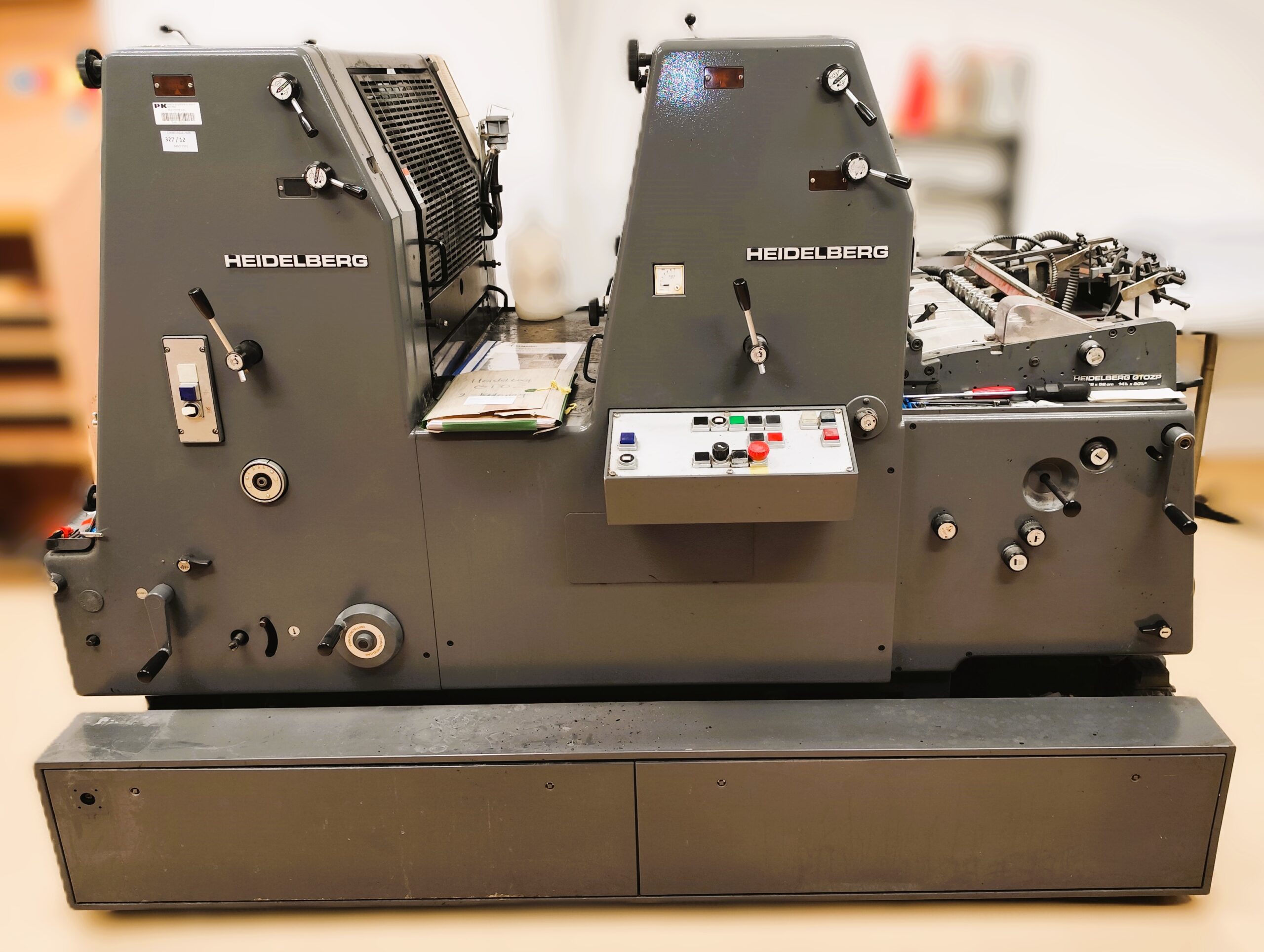 Maszyna poligraficzna offsetowa GTO HEIDELBERG (327/2026/12)